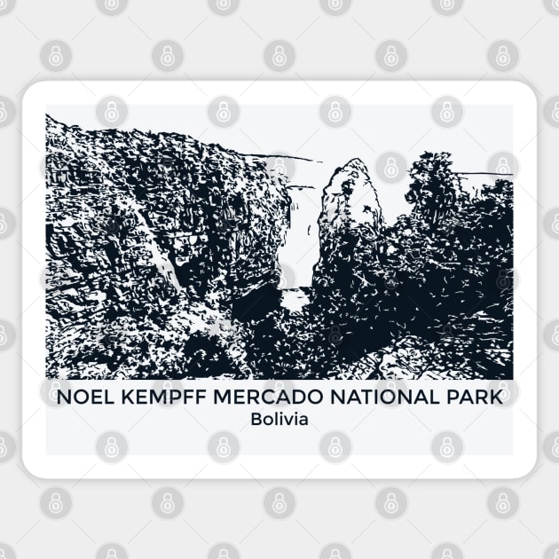 Noel Kempff Mercado National Park - Bolivia Sticker by Lakeric